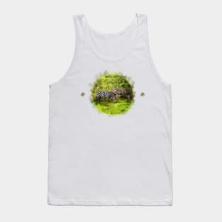 Nature finds expression in the beauty of colors Tank Top